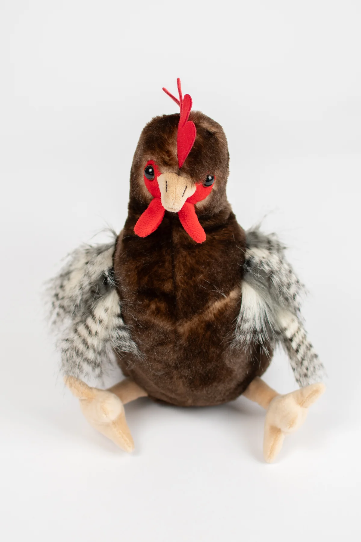 Brown Chicken Stuffed Animal Plush - 12" - Image 3