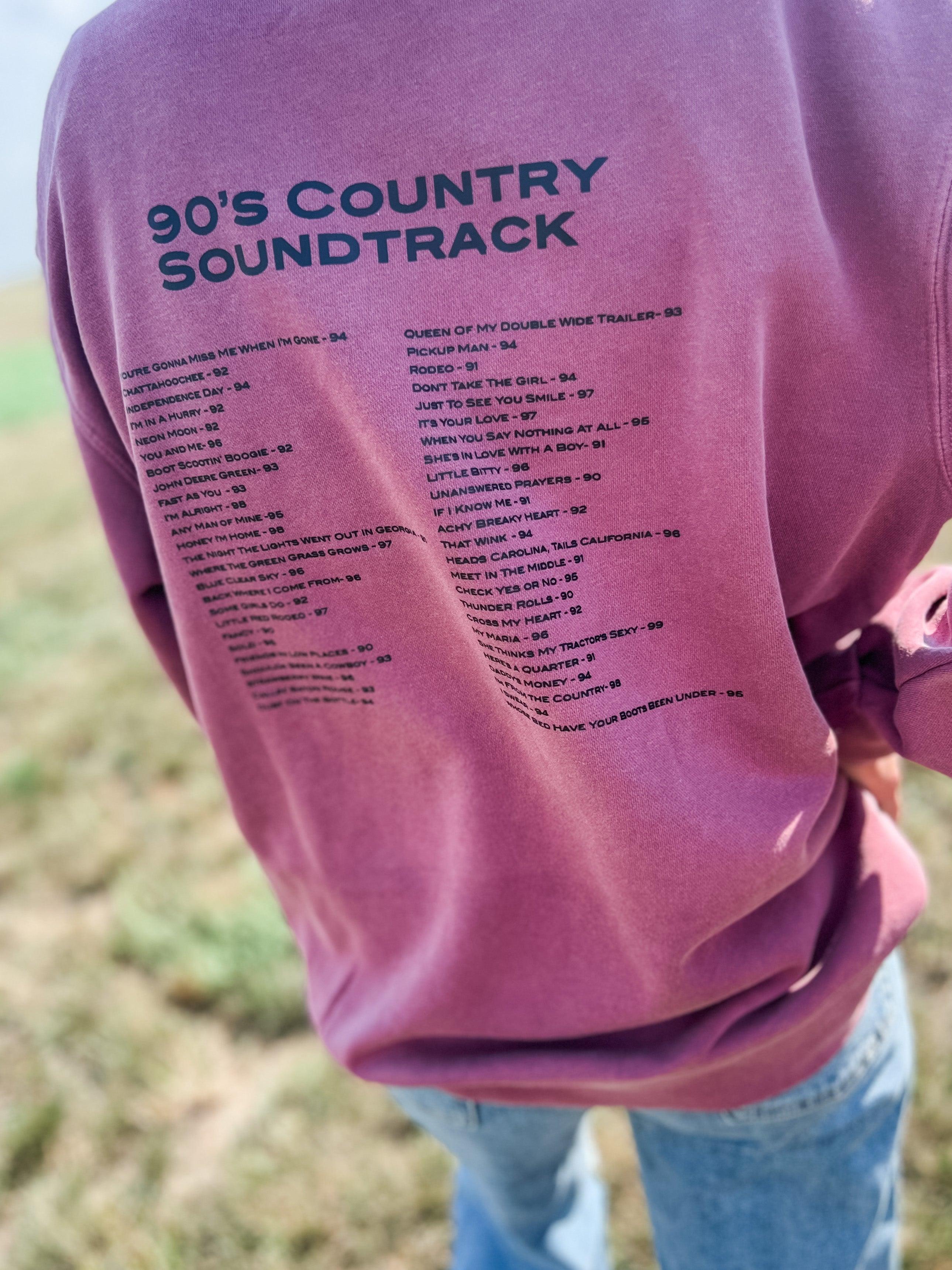 90s Country Soundtrack Crewneck - Image 4