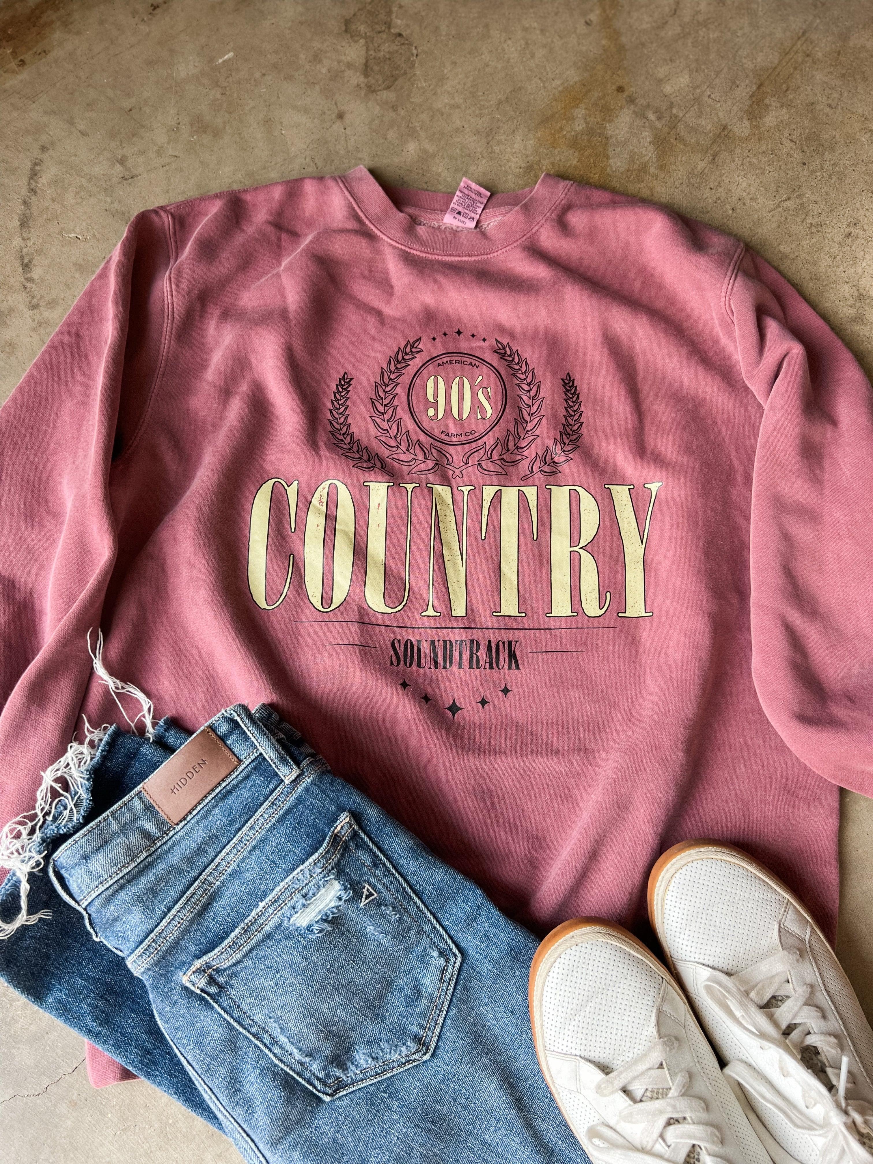 90s Country Soundtrack Crewneck - Image 5