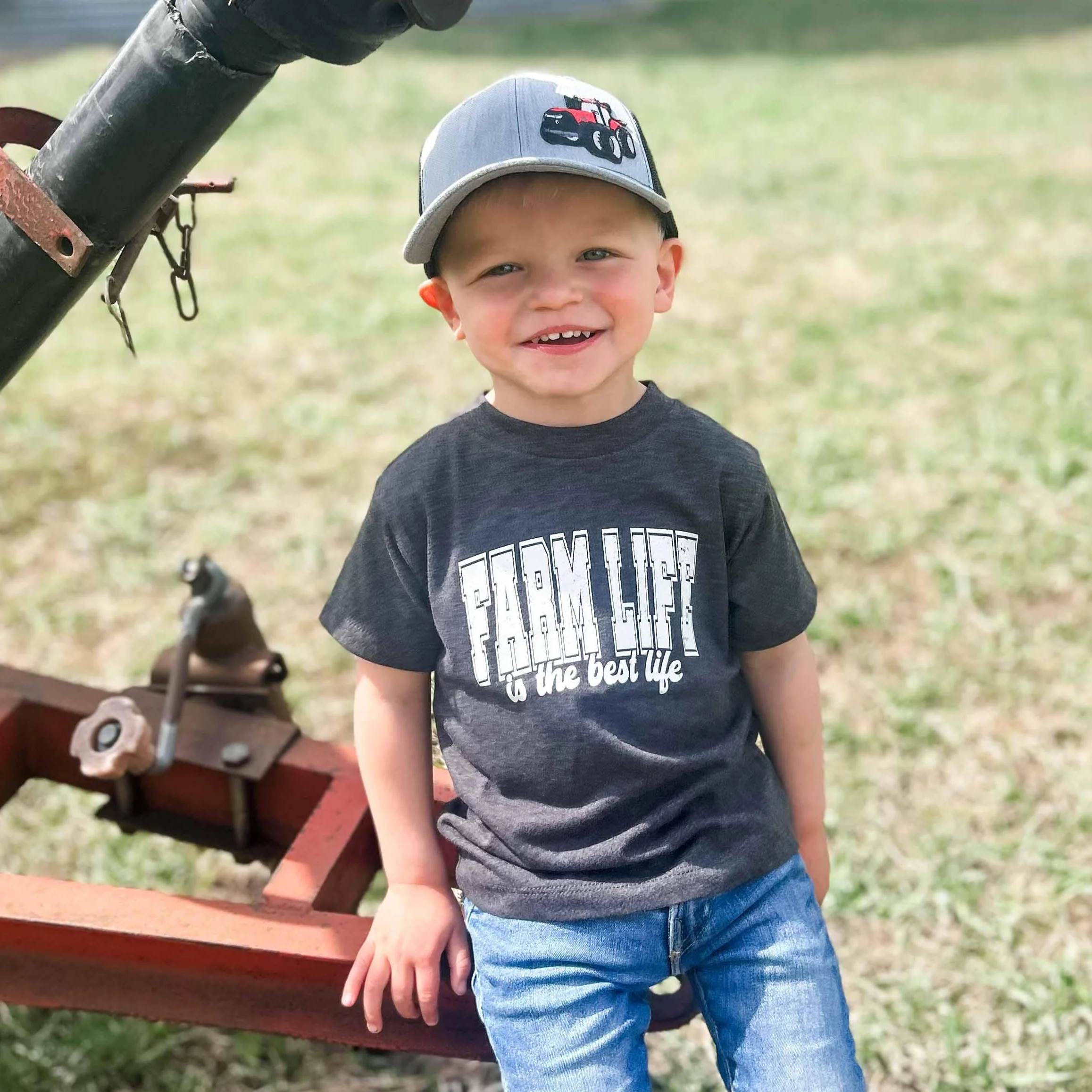 Farm Life is the best life' Toddler/Youth Tee