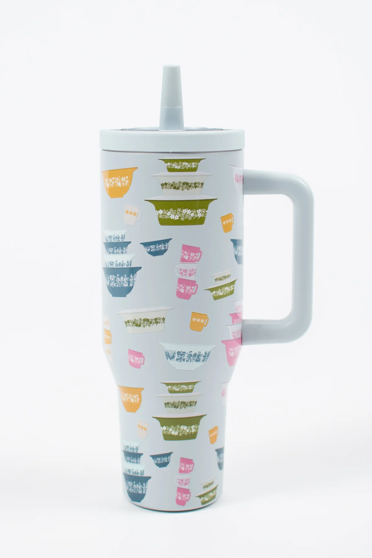 Vintage Kitchen Classic Print 40oz Water Tank Tumbler