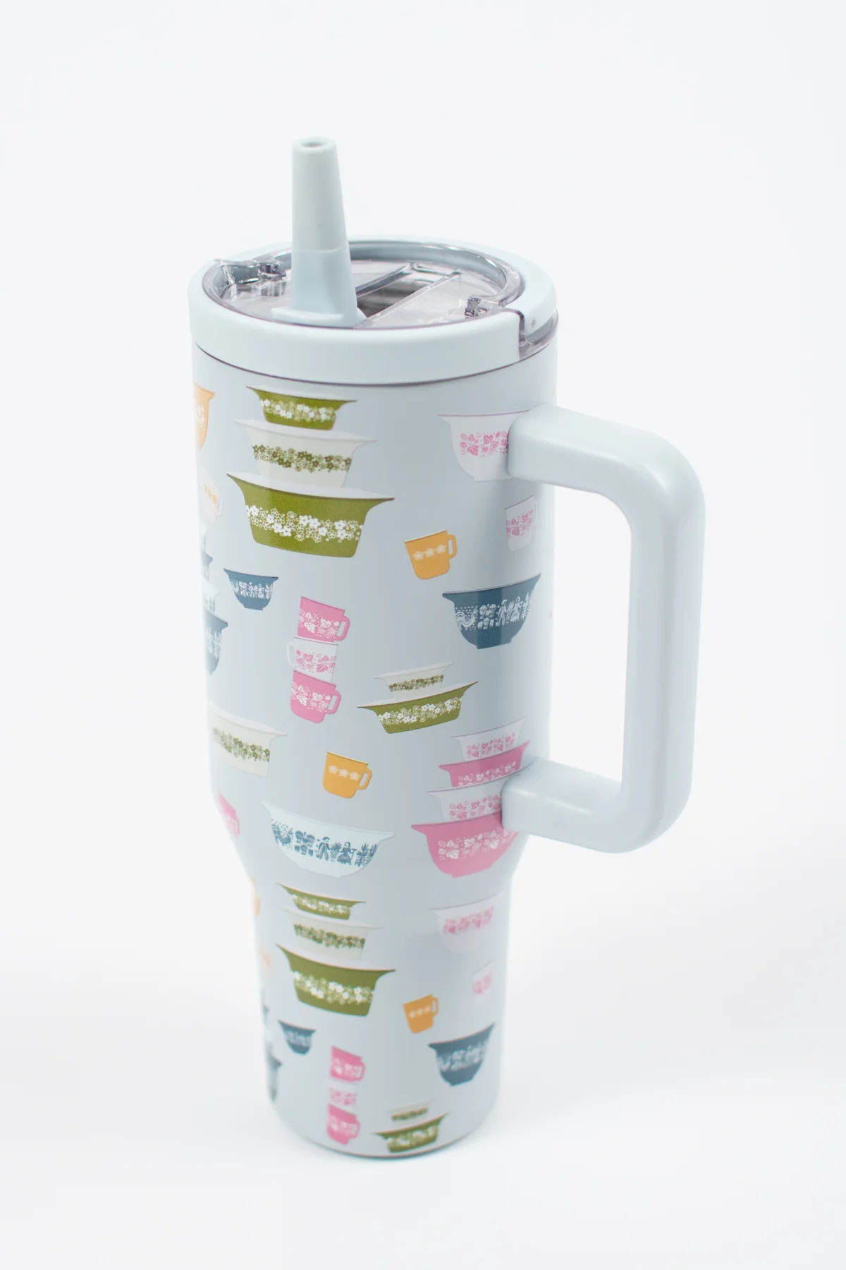 Vintage Kitchen Classic Print 40oz Water Tank Tumbler - Image 6